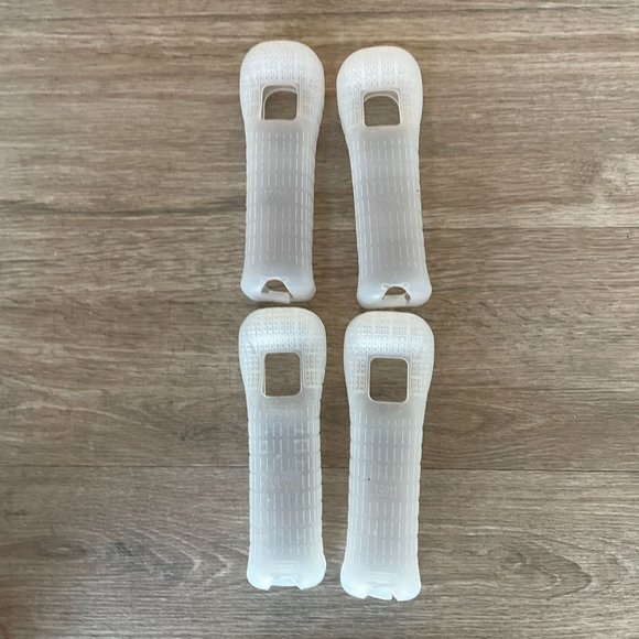 OEM Nintendo Wii Controller Silicone Rubber Skin Cover Grip (Lot 4 Total) - Picture 4 of 6
